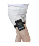 Insulin Pump Thigh Holder - Adjustable Diabetes Pump Pouch with Clear Window for Men & Women - Buy Online on GoSupps.com