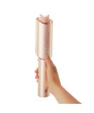 Cordless Automatic Curling Iron - TYMO CURLGO 1 Inch Rotating Wand | Anti-Scald Tangle-Free Portable Rechargeable Dual Voltage for 14 -22 Hair - Gold Blush - Buy Online on GoSupps.com