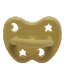 Buy Hevea Colored Natural Rubber Pacifier - Eco-Friendly BPA-Free Plant-Based (Olive 3-36 Months) - Safe & Sustainable Baby Soother - Buy Online on GoSupps.com