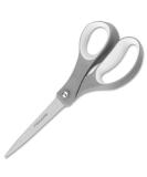 Fiskars 01-004761J Softgrip Scissors Straight Stainless Steel, 8 Inch,Gray - Buy Online on GoSupps.com