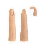 2-Piece Bendable Silicone Nail Training Finger Set for Acrylic Nail Practice - Light Color | DIY Nails & Nail Art - Buy Online on GoSupps.com