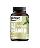 Wild Oregano Oil Vegetarian Soft Capsules - California Natural - Immune System  Digestive Support - Promote Gut Health  Healthy Digestion - 100 Vegetarian - 70 Carvacrol - Herbal 90 count - Buy Online on GoSupps.com