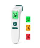 Buy Contactless Fieberthermometer | Digital Infrared Thermometer for Babies & Adults | Accurate Fever Measurement LCD Display & Memory Function - Green - Buy Online on GoSupps.com