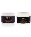 tgin Butter Cream Daily Moisturizer & Honey Miracle Hair Mask Duo - 12 Oz (Pack of 2) for Dry, Curly Hair - Type 3c and 4c - Deep Conditioning Styler - Buy Online on GoSupps.com