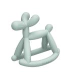 Miraloop Teething Toy for Baby 0-6  12  18 Months Infant  Jellydog Never Drop Food Grade Silicone Rocking Teether  Prevent Choking & Odorless  Less Dust and Hair Adhesion  Baby Gift  Mint Green - Buy Online on GoSupps.com