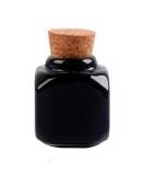 Porcelain Dappen Dish with Wooden Cap - Nail Art Acrylic Powder Tool in Cube Style (Black) - Buy Online on GoSupps.com