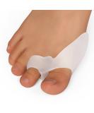 Bukihome Upgraded Pack of 10 Bunion Cushions Protectors - Bunion Corrector and Toe Spacer Set for Big Toe Bunion Relief - Gel Shield for Men & Women (Transparent) - Buy Online on GoSupps.com