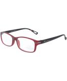 Buy Montana Eyewear MR76B Red Plastic Reading Glasses +2.50 Dpt | Stylish & Comfortable Vision Solution - Buy Online on GoSupps.com