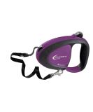 Buy Ferplast Flippy Tech Dog Leash - 3m Extendable Roller Line for Medium Dogs (up to 25kg) - Purple - Buy Online on GoSupps.com