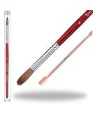 Size 8 Acrylic Nail Brush - 100% Kolinsky Sable, Wood Handle, Acrylic Application - Manicure Tool - Buy Online on GoSupps.com