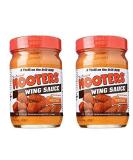 Hooters Wing Sauce Medium 12 oz (2 Pack) - Authentic Flavor for Perfectly Spiced Wings - Buy Online on GoSupps.com