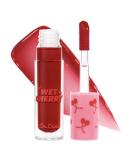 Lime Crime Wet Cherry Lip Gloss Maraschino Cherry - Cherry Red, Lightweight Plumping Gloss with Ultra Glossy Sheen, Long Lasting Vegan Makeup - Buy Online on GoSupps.com