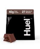 Huel Black Edition Chocolate 40g - Vegan Protein Powder Nutritionally Complete Meal 17 Servings Gluten Free 27 Vitamins & Minerals Eco-Friendly Scoop Not Included - Buy Online on GoSupps.com