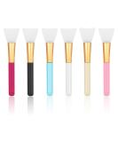 Molain Mask Brush Face Applicator Silicone Skincare Lotion Cream Fan Tools Cosmetic Spatula Brushes Applying Set Makeup Aesthetic Facials Esthetician Body Skin Self Care Products for Girls (6 PCS) - Buy Online on GoSupps.com