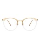 TIJN Blue Light Blocking Glasses | Anti Eye Strain Eyewear for Women & Men | Round Metal Frame | Clear Lens - Shop Now - Buy Online on GoSupps.com