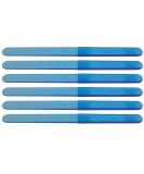 ForPro O-Files File Handles for O-Files Replaceable File System Blue Double-Sided Manicure Nail File Handles 7.2 L x .63 W 6-Count - Buy Online on GoSupps.com