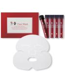 Spa Treatment HAS Face Masks - 5 Pieces for Aging Skin Intense Hydration Reduces Fine Lines & Wrinkles - Luxurious Japanese Moisturizing Masks for All Skin Types - Buy Online on GoSupps.com