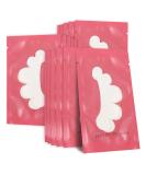 Lunamoon Eyelash Extension Pads - 50 Couples Flower-Rose Red Eye Patches for Lifting & Coloring Eyelashes - Buy Online on GoSupps.com