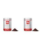 illy Coffee Classico Ground Coffee Medium Roast Made From 100% Arabica Coffee Beans 250g (Pack of 2) - Buy Online on GoSupps.com