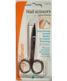 Sally Hansen Curved Nail Scissors - Extra Strong Precision Cutting for Perfect Nails - Buy Internationally - Buy Online on GoSupps.com