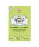 Long Dan Xie Gan Wan 200ct - Snake & Dragon Liver Teapills for Liver Health - Buy Online on GoSupps.com