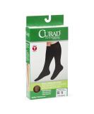 Curad Knee-High Compression Hosiery 8-15 mmHg - Short Length Small Pair Beige | International Shipping Available - Buy Online on GoSupps.com