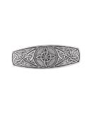 TEAMER Celtic Knot Hair Clip - Vintage Metal Barrette Headwear for Women, Witches Knot 2 - Antique Silver - Buy Online on GoSupps.com