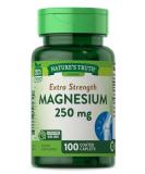 Nature's Truth Magnesium 250mg Caplets - Non-GMO Gluten Free Supplement - Buy Online on GoSupps.com