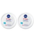 Nivea Urea + Care Intensive Moisture Cream (300 ml) - 2 Pack | Hydrate & Soothe Dry Stressed Skin - Buy Online on GoSupps.com