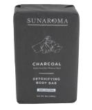 Buy Sunaroma Charcoal Soap Bar with Bergamot Oil - 8oz (2 Pack) | Natural Skin Care | International Shipping - Buy Online on GoSupps.com
