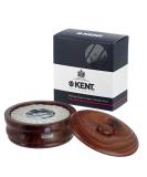 Kent SB6 Dark Wood Shaving Bowl with soap - Buy Online on GoSupps.com