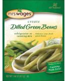 Mrs. Wages Dilled Green Bean Mix - Delicious Seasoning for Perfectly Pickled Beans - Buy Online on GoSupps.com