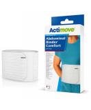 Buy Actimove Abdominal Binder Comfort 9in White Medium | Soft Pad Support 45-1/4 - 61 | International Shipping Available - Buy Online on GoSupps.com