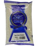 Seelans Superstore Heera Topioca Seeds Medium Sago (Sabudana) 1.5kg (Pack of 1) Consumed Commonly During Fasts in India Can Be Used in Variety Of Dishes Gentle On Stomach - Buy Online on GoSupps.com