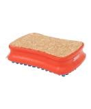 Swix T196D Combi/Cork and Nylon Rectangular Brush - Red (T01) - Buy Online on GoSupps.com