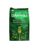 Daawat Extra Long Basmati Rice | Aromatic with Beautiful and Fluffy Grains | Great Flavour | 5KG - Buy Online on GoSupps.com