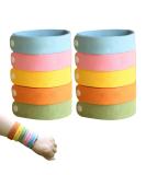 10-Pack DEET-Free Mosquito Protection Bracelets | Waterproof Insect Repellent - Safe for Adults & Kids - Buy Online on GoSupps.com