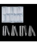 Duals Forms Acrylic Nail System UV Gel Nail Mold Full Cover Fasle Nail Tips Nail Form French Extension Tips Stickers Duals Forms Nail Mold For Uv Gel For Toes Multi-Color - Buy Online on GoSupps.com