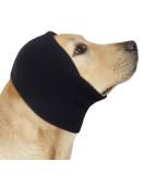 Comfort Soothing ear protection officers for dogs noise protection for dogs dog head combined for earmematomas dog winter hat ear protection for cats and dogs ear care l (black) iron - Buy Online on GoSupps.com