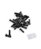 Juland 72 PCS Spoke Nipples Bike Spoke Nipples End Tips Nipples End Caps Wheel Spoke Nipples Decor for Mountain Road Bicycles 14G  Black - Buy Online on GoSupps.com