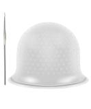 Silicone Hair Dyeing Cap for Women & Girls - Reusable Highlight Cap with Hook | Perfect for Easy Coloring - Buy Online on GoSupps.com