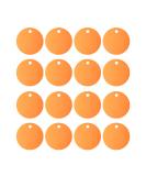 Milists 25-Piece Aluminum Alloy Blank Tags for Pets | Round Dog ID Tags with Hole | DIY Dog Accessories (Orange 5cm/1.4in) - Buy Online on GoSupps.com