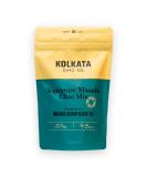 Kolkata Chai Signature Masala Chai mix, 100% Organic Black Tea, Makes 20 cups, Premium loose leaf tea and spice blend, All Natural, 4.23 oz - Buy Online on GoSupps.com