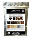 100% Natural Keratin Hair Fibre Refill for Hair Loss - Alopecia & Chemotherapy (25g Black) - Pack of 1 - Buy Online on GoSupps.com