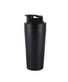 Soynogya Protein Shaker 750ml - Stainless Steel Sports & Fitness Blender for Egg White & Protein - Black - Buy Online on GoSupps.com