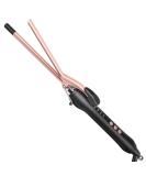 Small Curling Iron 3/8 Inch Barrel - Tiny Curling Wand for Short & Long Hair | Tourmaline Ceramic 9mm Adjustable Temperature Rose Gold - Buy Online on GoSupps.com
