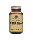 Solgar Dong Quai Vegetable Capsules - Pack of 100 - Aids Relief of Menopause and Menstrual Symptoms - Female Ginseng - Vegan Kosher and Gluten-Free - Buy Online on GoSupps.com