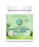 Sunwarrior Beauty Greens Collagen Booster Unflavored - 10.6 oz (300 g) | Vegan Superfood for Radiant Skin - Buy Online on GoSupps.com