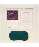 Teal Silk Eye Pillow | Flax Seed Filled | Relaxation in a Bag - Buy Online on GoSupps.com