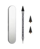 Rhinestone Picker Tool with 2 Wax Tips - Nail Art Dotting Tool for DIY Designs | Best Rhinestones Applicator Kit (Black - Buy Online on GoSupps.com